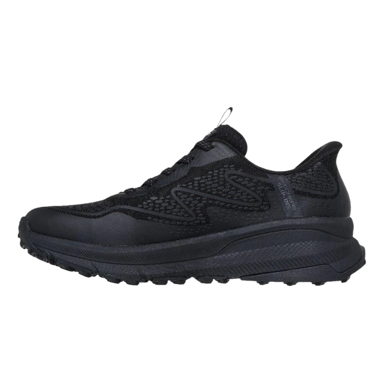Sneaker da uomo impermeabile Skechers - Nero