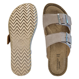 Relaxshoe pantofola da donna - Grigio caldo