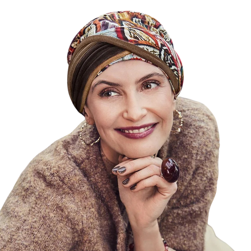 Shakti turbante - Tribal Feather