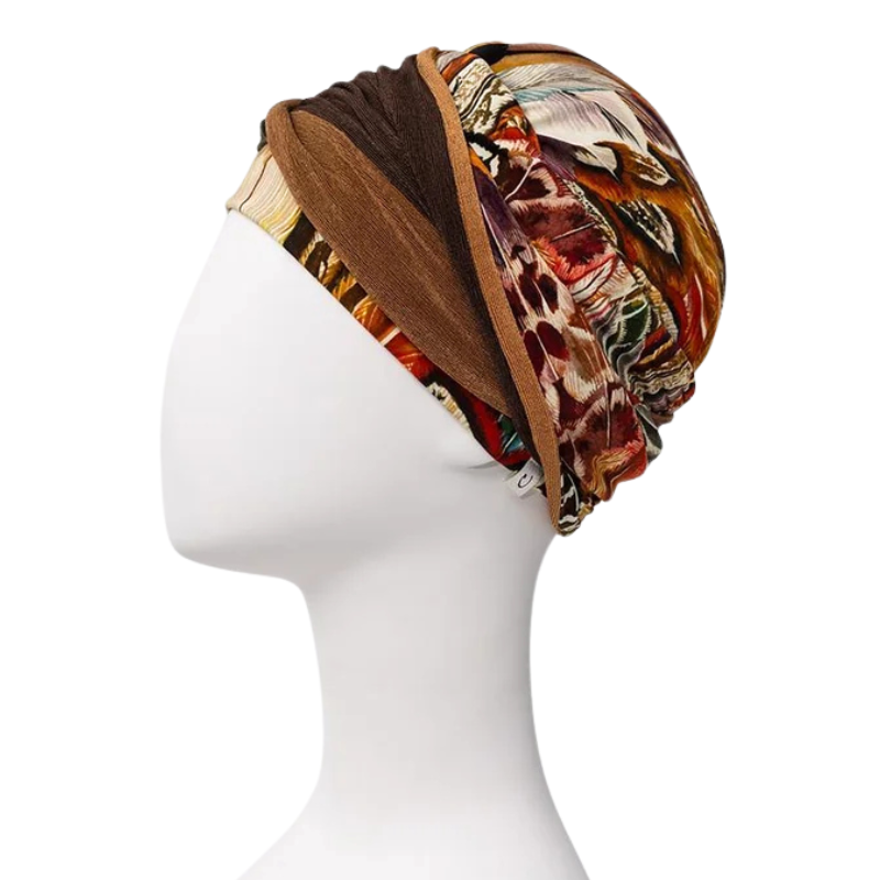 Shakti turbante - Tribal Feather