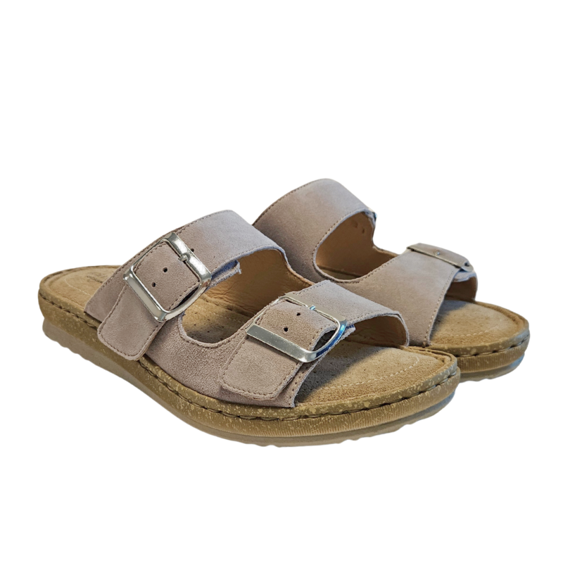 Relaxshoe pantofola da donna - Grigio caldo