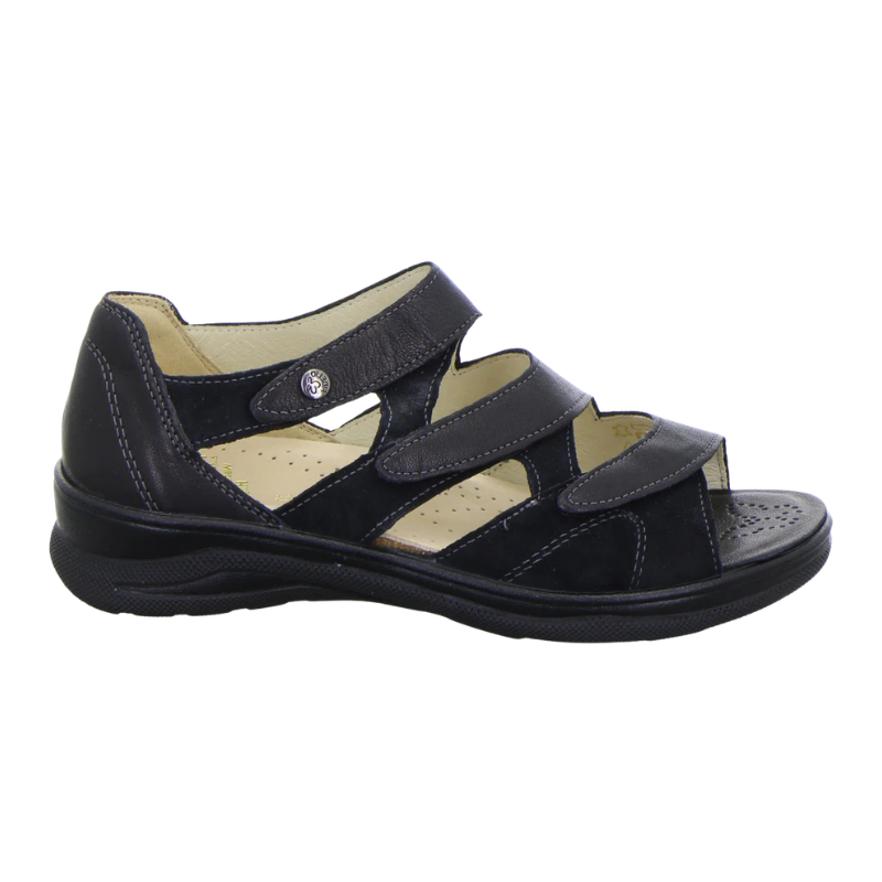 Scarpe Fidelio 496016-60 Nappa/Combinato Nero