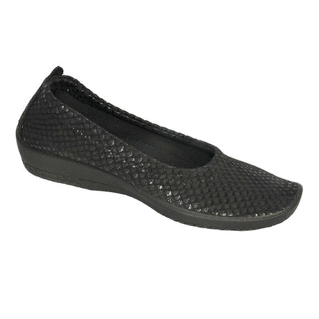 Arcopedico ballerina - sort - Seniorshop