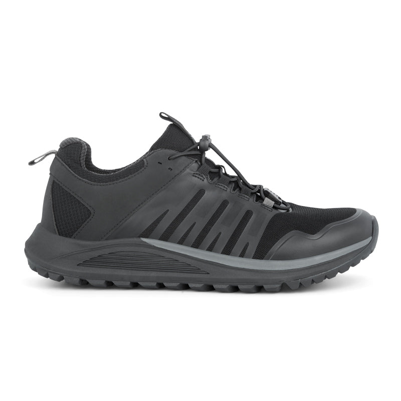 Green Comfort outdoor herresko - Sort - Seniorshop