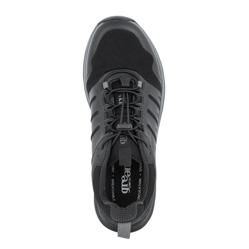 Green Comfort outdoor herresko - Sort - Seniorshop