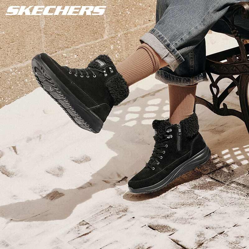 Skechers stivale invernale - Nero