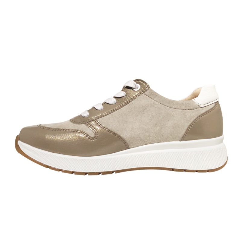 Sneaker da donna, Beige, Fidelio