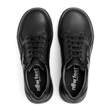 Damesko, Sort skind, New Feet - Seniorshop