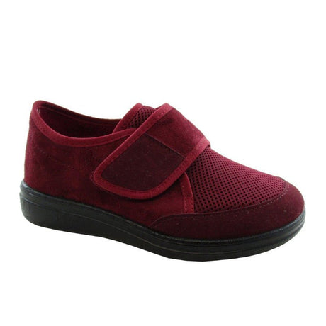 Fischer bred hjemmesko - Bordeaux - Seniorshop