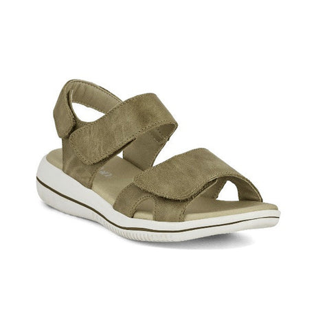 Sandalo da donna, Olive, Green Comfort