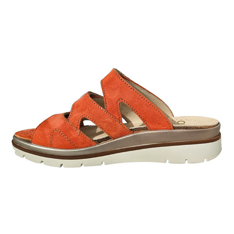 Slipper donna, Rosso ruggine, Fidelio