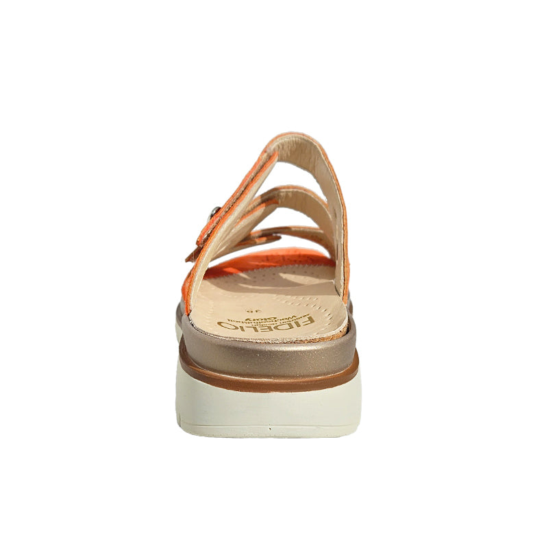 Slipper donna, Rosso ruggine, Fidelio
