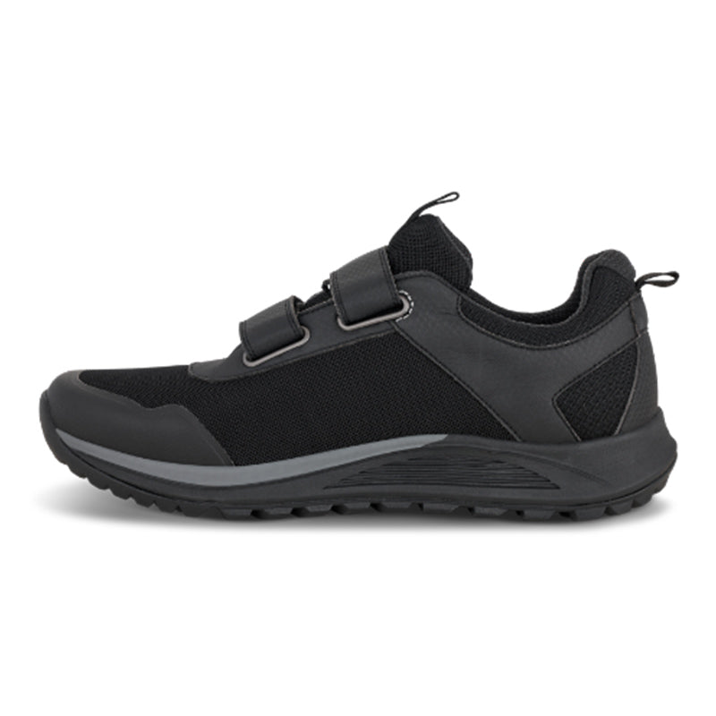 Green Comfort herresko med velcro - Sort