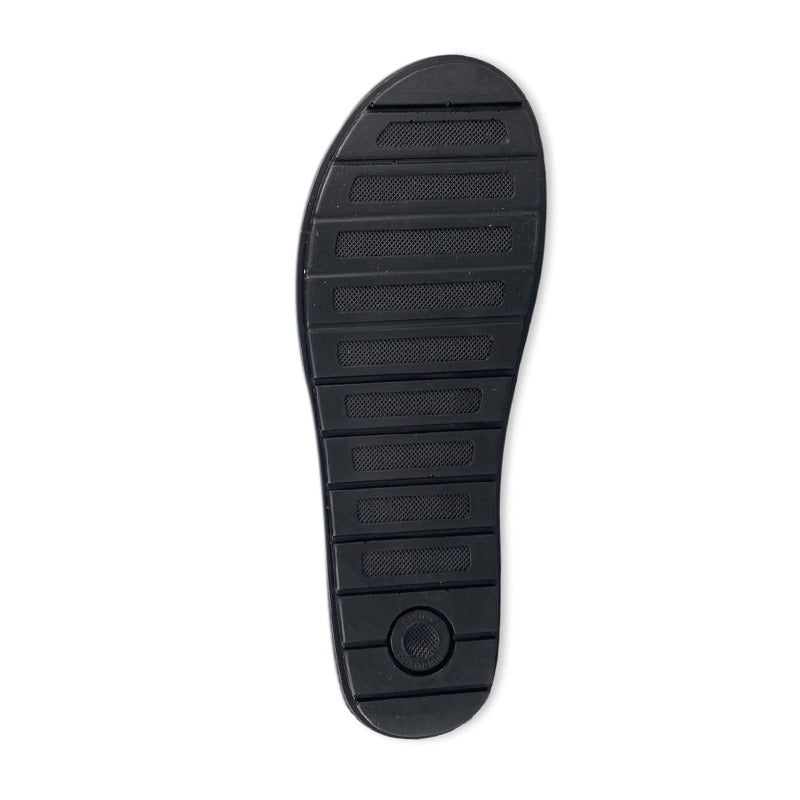 Rohde slipper donna con stretch - Nero