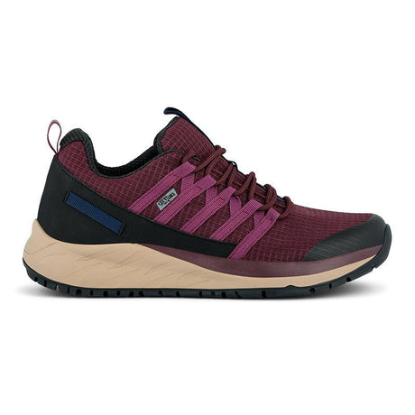 Green Comfort sporty sneaker - Vinrød - Seniorshop