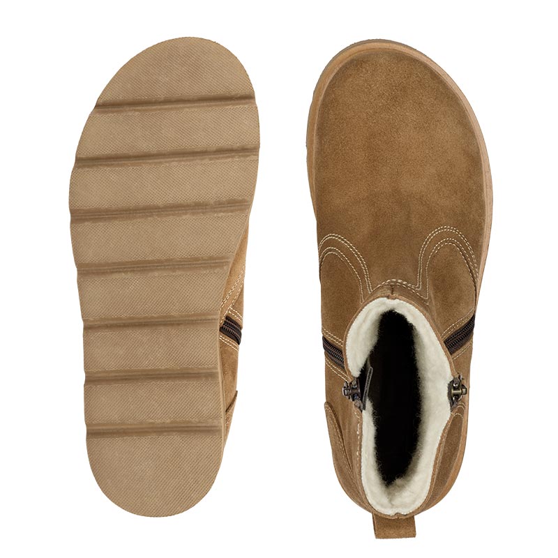 Stivale da donna Green Comfort con fodera - Cognac