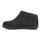 Green Comfort pantofole in feltro di lana - Nero