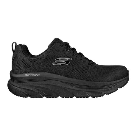 Skechers vandtæt damesneaker - Sort - Seniorshop