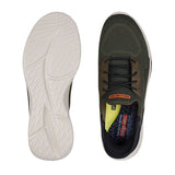 Skechers slip - in herresneaker - Oliven