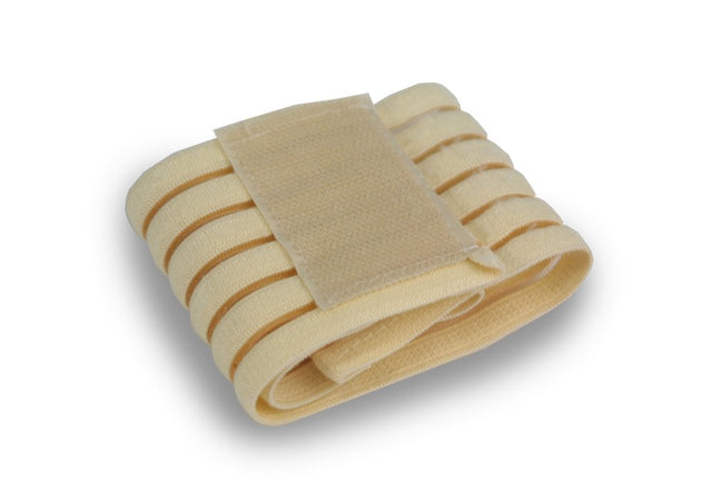 Benda elastica con velcro per il polso