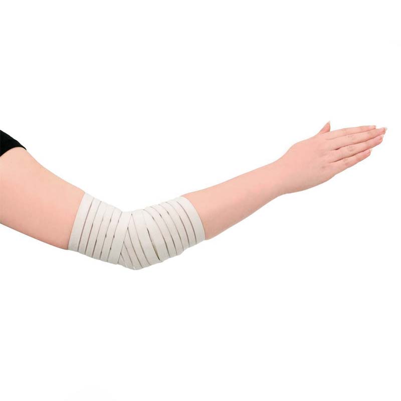Elastisk bandage med velcro til f.eks. albue