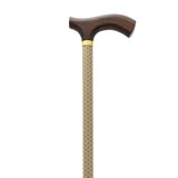 Stok med justerbar højde - Beige mønster