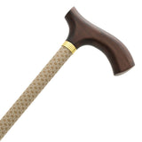 Stok med justerbar højde - Beige mønster