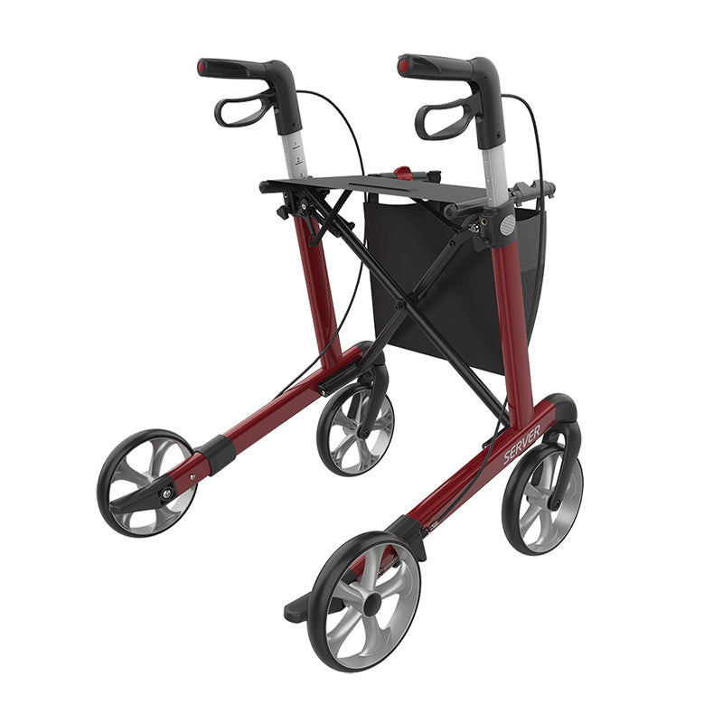 Server Rollator - Rosso