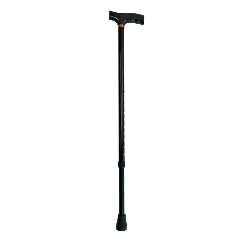 Stok med justerbar højde - Sort - Seniorshop