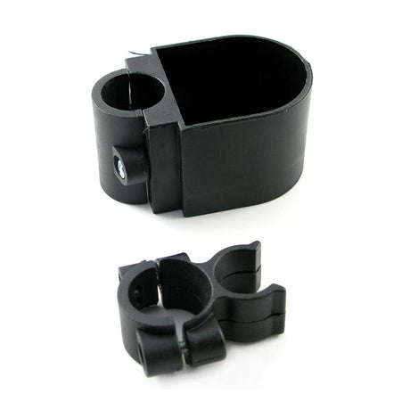 Stokkeholder med clips og cup til rollator