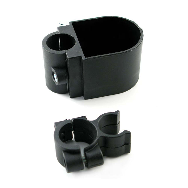 Stokkeholder med clips og cup til rollator