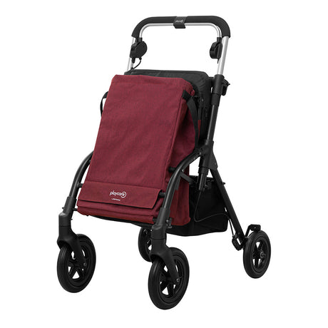 R05 carrello della spesa con sedile, Bordeaux