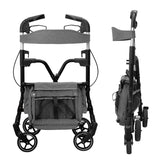 W4 rollator / carrello della spesa, Blu