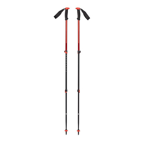 Trail Sport Vandrestave - Sort/rød - Seniorshop