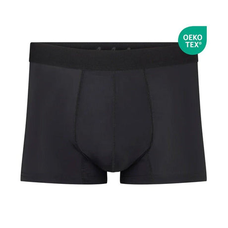 Inkontinens boxershorts i mikrofiber - Sort - Seniorshop