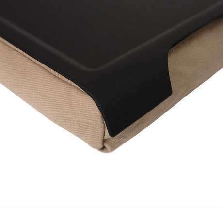 Vassoio con cuscino, 43x23 cm, colore sabbia
