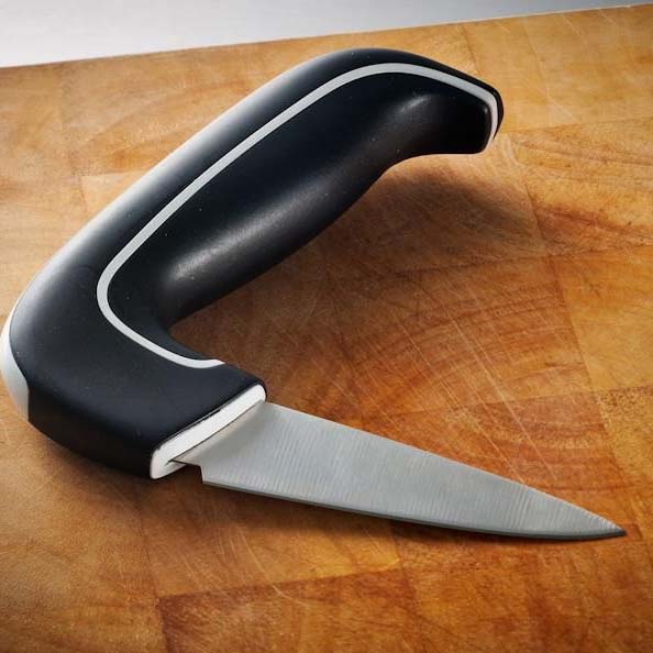 Coltello ergonomico per verdure con anti-slip