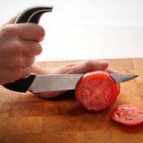 Coltello da cucina ergonomico con impugnatura antiscivolo
