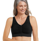 Reggiseno post-operatorio nero - Emilia
