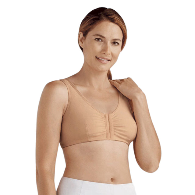 Beige BH med frontlukning - Frances