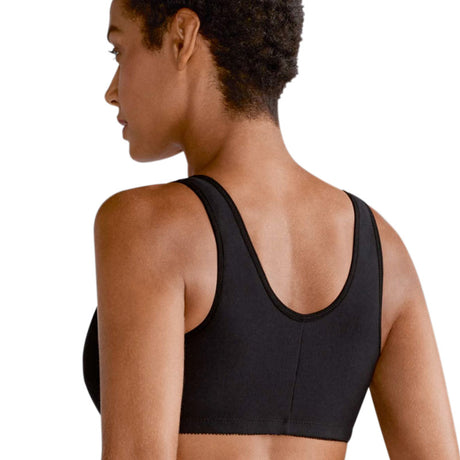 Reggiseno nero con chiusura frontale - Frances