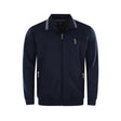 Cardigan med lynlås - Marineblå - Seniorshop