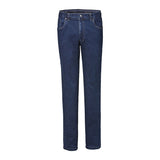 Jeans con elastico e stretch - Blu scuro