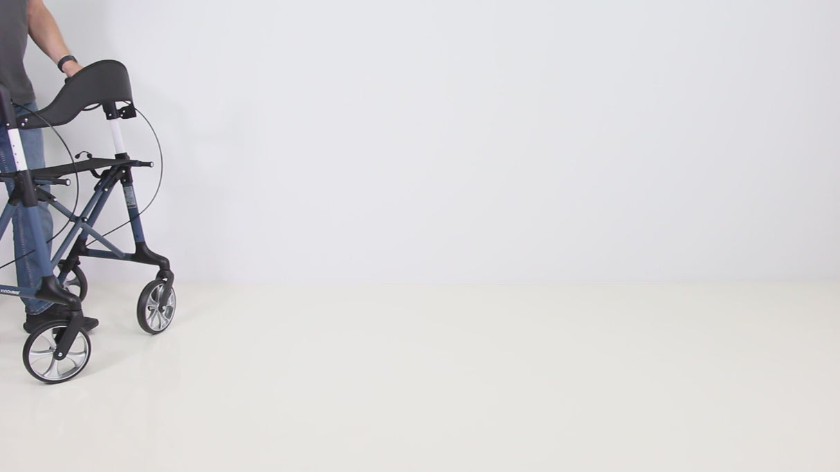 Ella carbon rollator - Blu